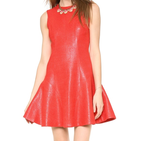 Shoshanna Fit and Flare Cocktail Dress - Picture 1 of 8